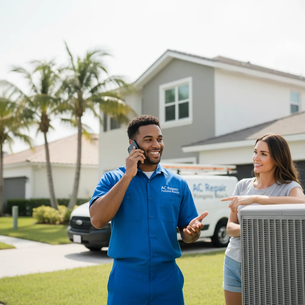 AC Repair Pompano Beach customer support in South Hero